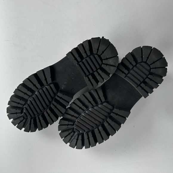 Nasty Gal Leather Chunky Loafers 40 EU / 9 US - Picture 13 of 15